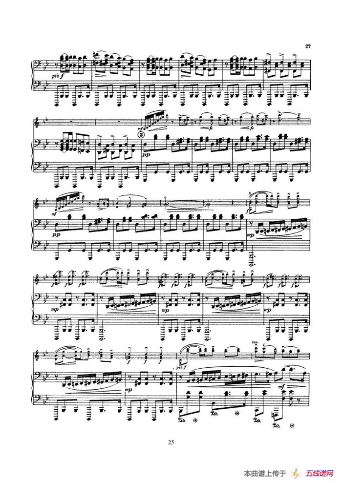 Concerto in D Minor Op.47（小提琴+钢琴伴奏）