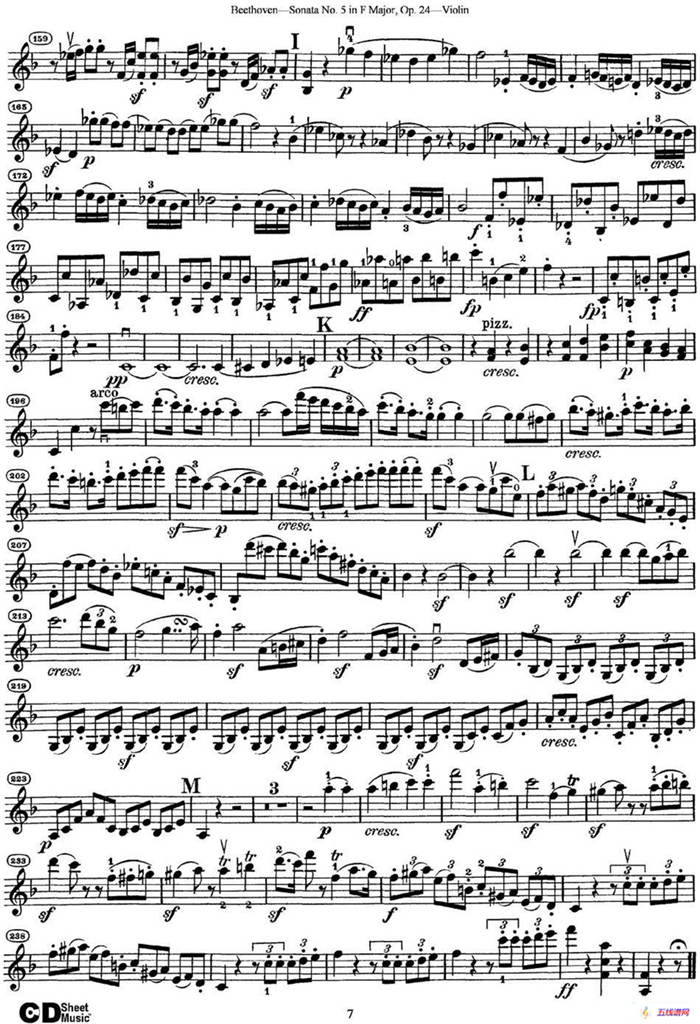 Violin Sonata No.5 in F Major Op.24