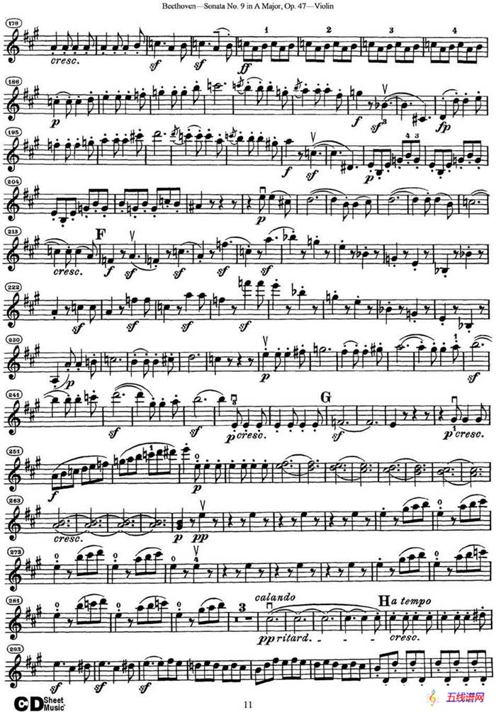 Violin Sonata No.9 in A Major Op.47