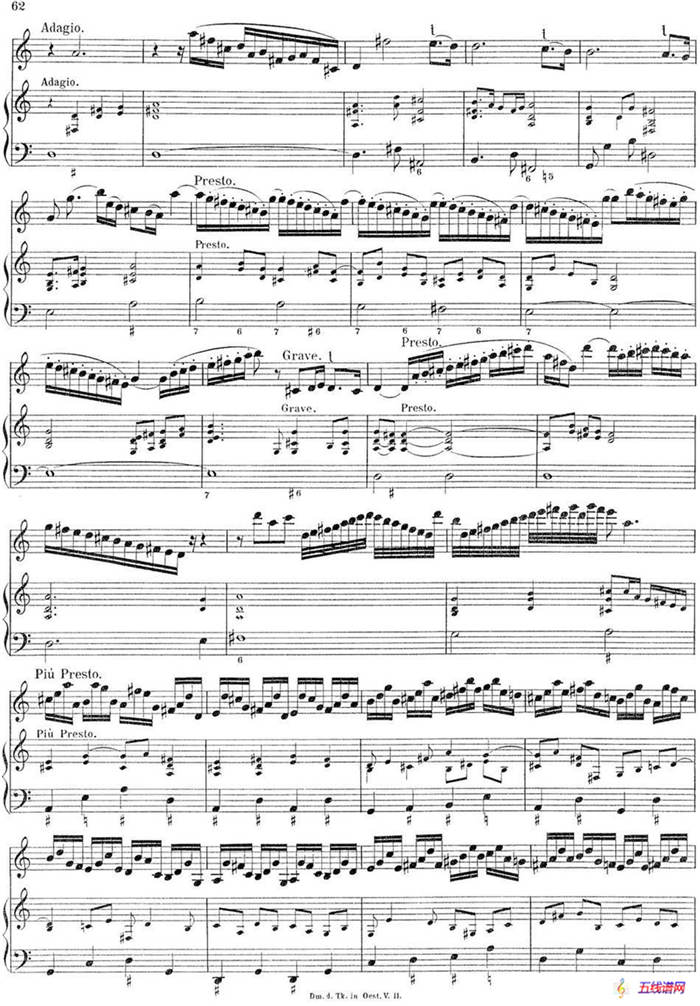 Biber Violin Sonata VII（小提琴+钢琴伴奏）