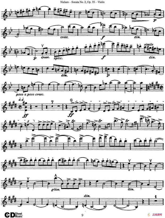 Violin Sonata No.2  Op.35