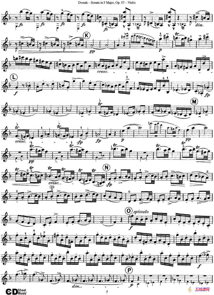 Violin Sonata Op.57