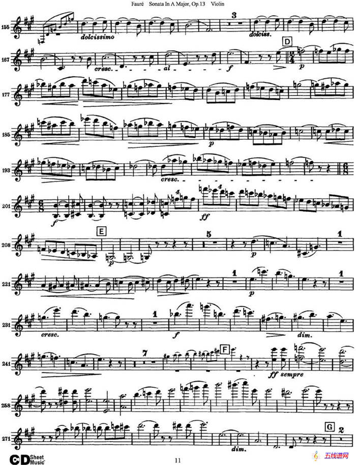 Violin Sonata No.1 Op.13