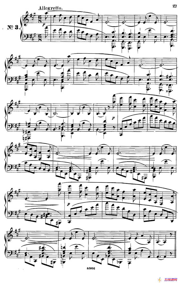 舞会 Le Bal Op.14（No.3）
