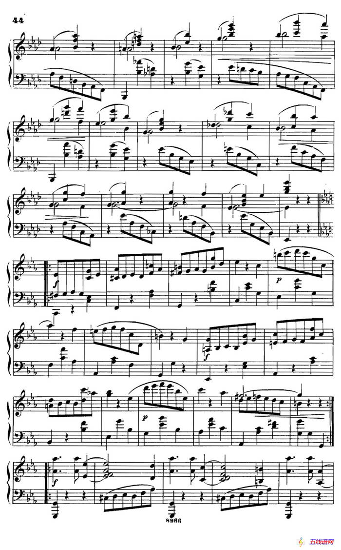 舞会 Le Bal Op.14（No.4）