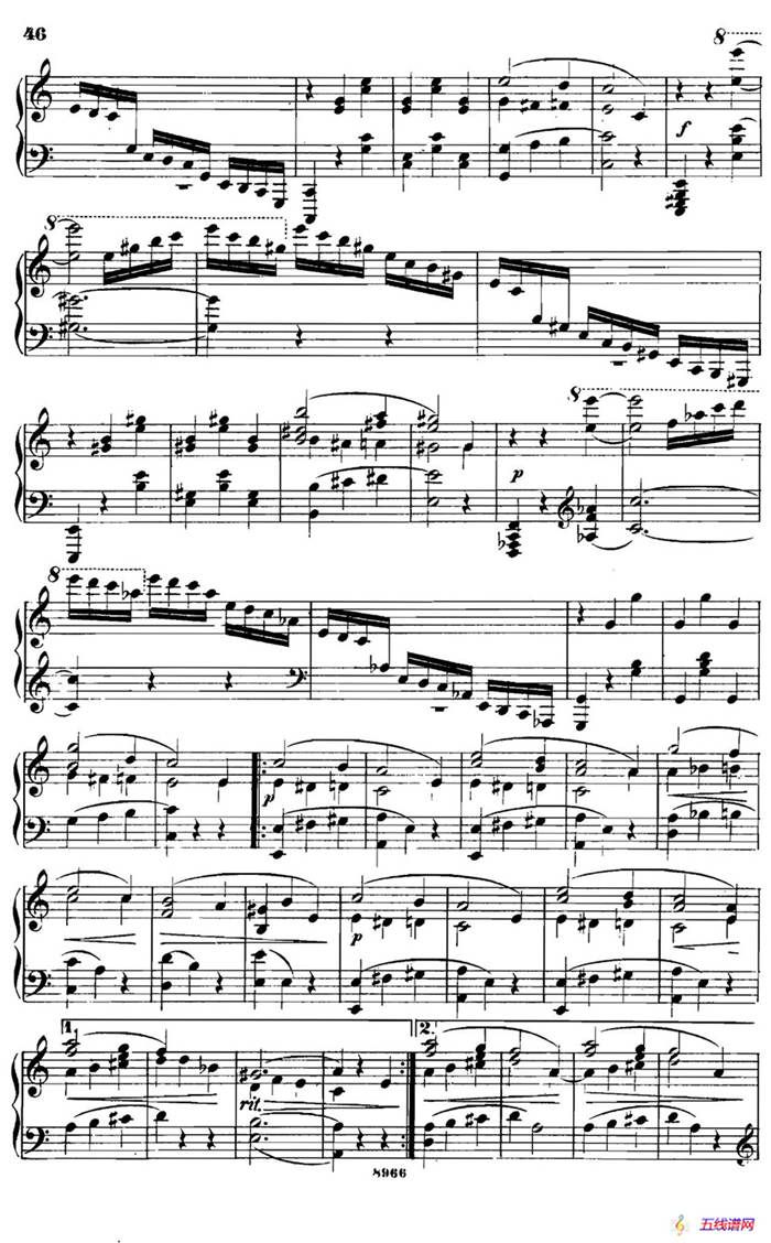 舞会 Le Bal Op.14（No.4）