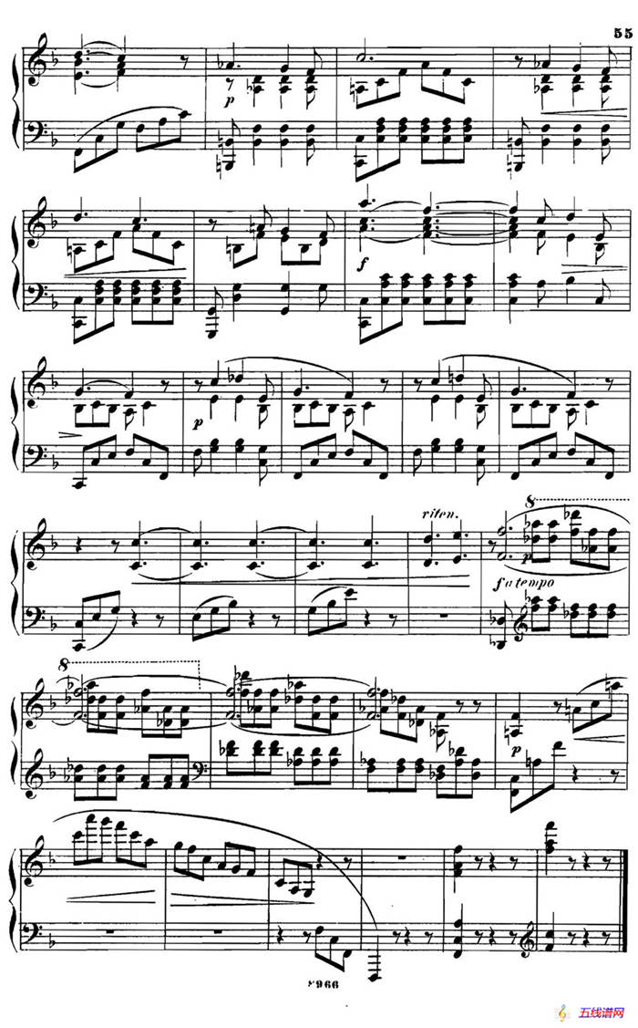舞会 Le Bal Op.14（No.5）