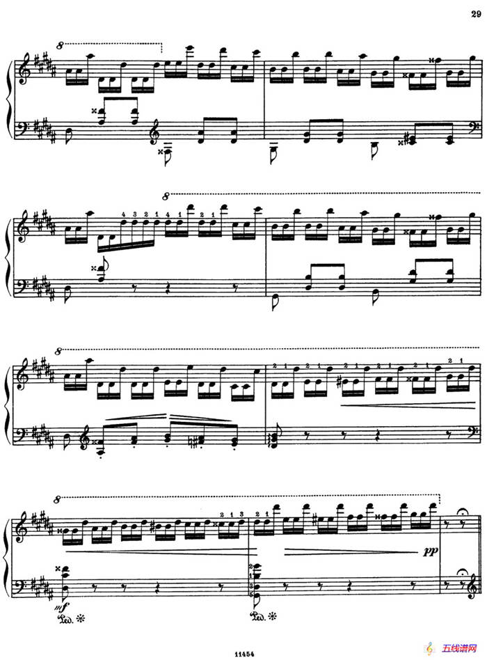 Paganini Etudes No.3 in G# （6首帕格尼尼大练习曲之Ⅲ）