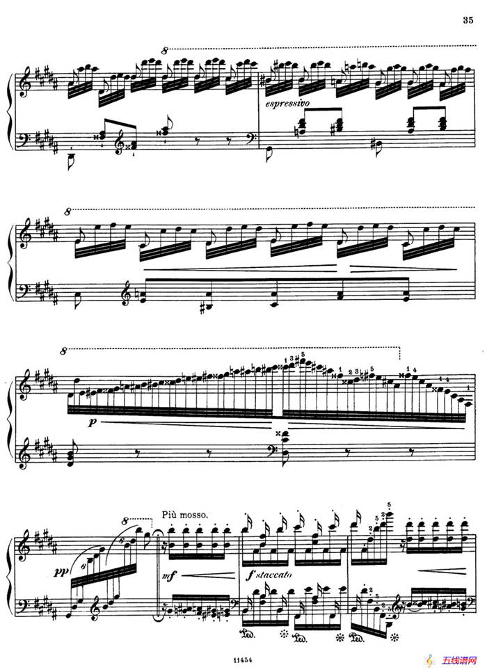 Paganini Etudes No.3 in G# （6首帕格尼尼大练习曲之Ⅲ）