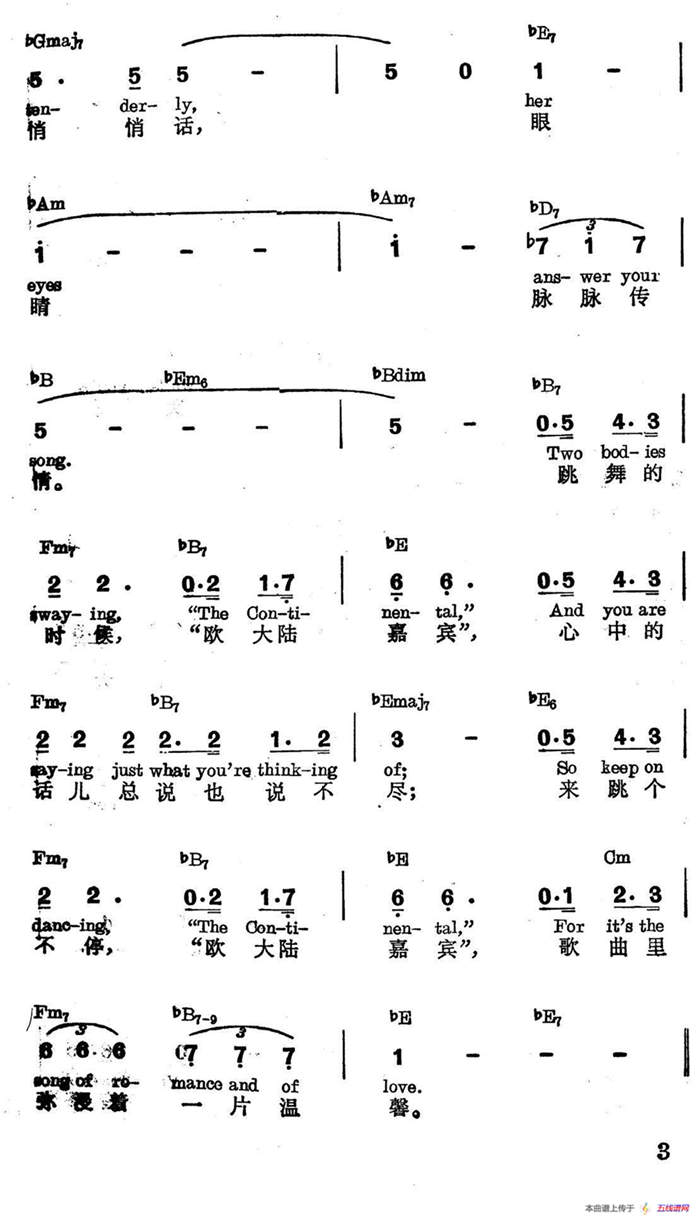 [美]欧大陆嘉宾曲