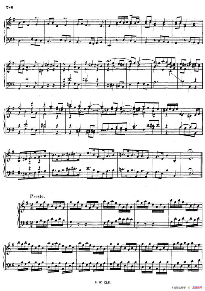 Concerto for Organ in G Major BWV 592（G大调管风琴协奏曲·钢琴独奏版）