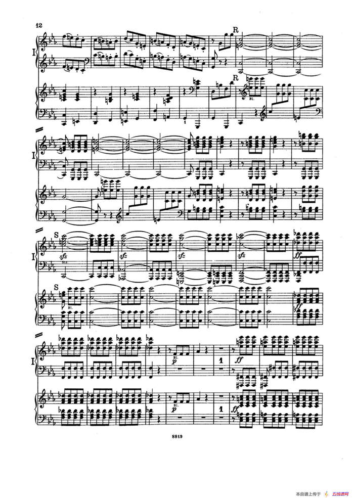 Symphony No.5 in c Minor Op.67（双钢琴版第1——2乐章）