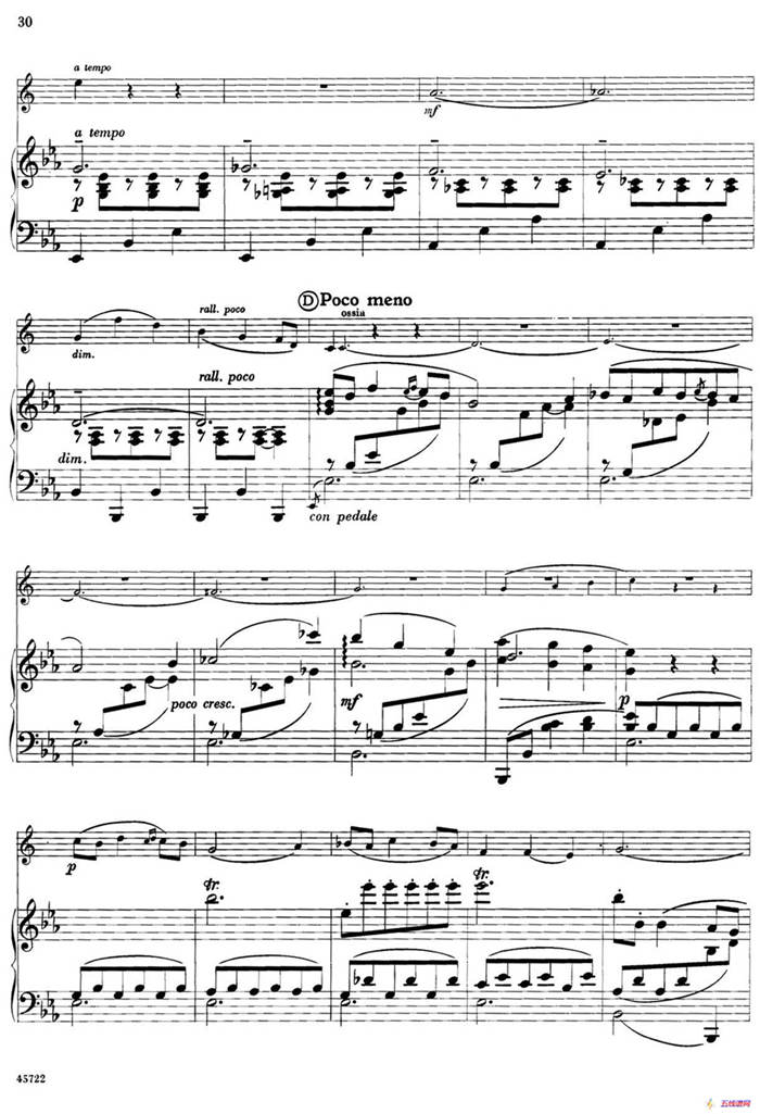 15首古典萨克斯独奏曲：6、Intermezzo（中音萨克斯+钢琴伴奏）