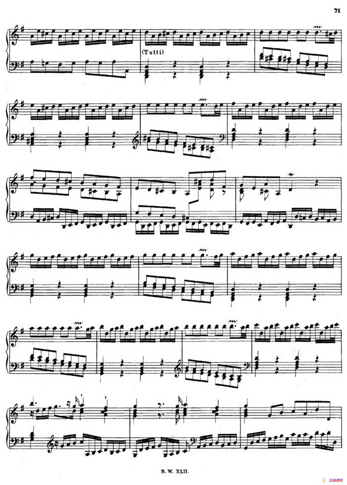 16 Concertos BWV 972-987（十六首为独奏古钢琴而作的协奏曲）（P11——20）