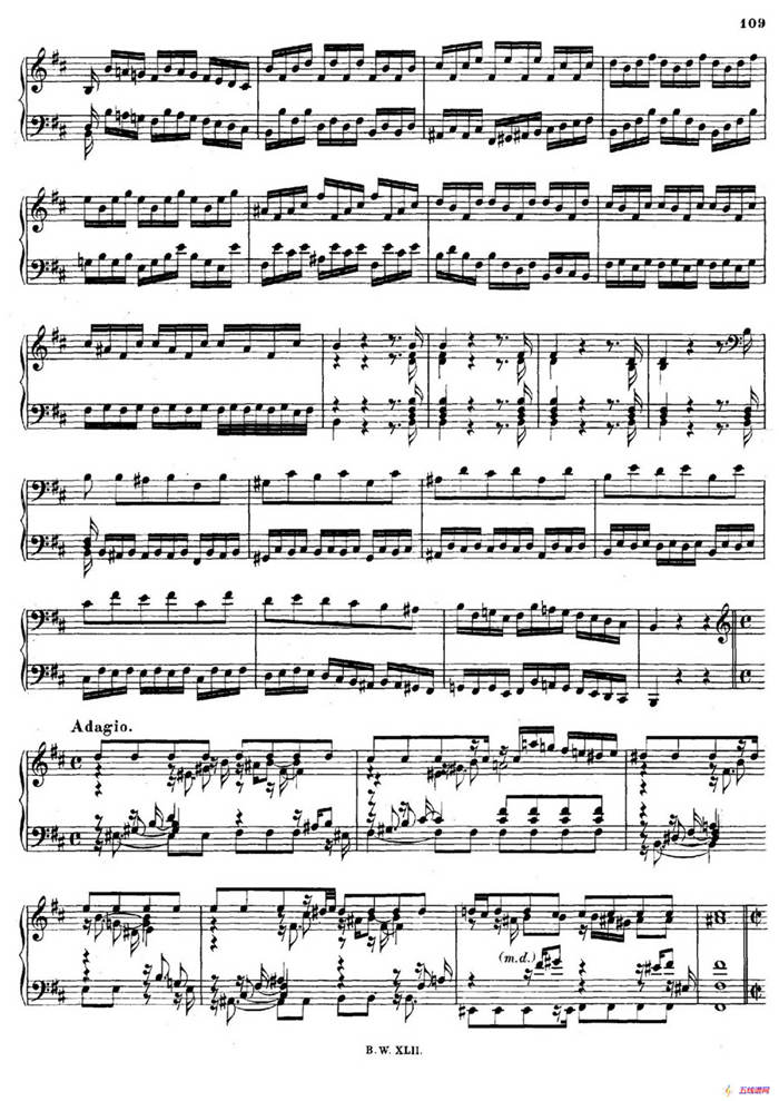 16 Concertos BWV 972-987（十六首为独奏古钢琴而作的协奏曲）（P51——60）
