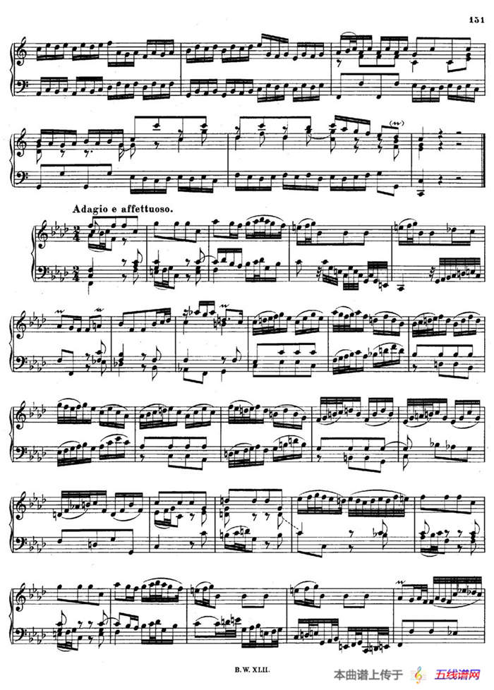 16 Concertos BWV 972-987（十六首为独奏古钢琴而作的协奏曲）（P91——100）