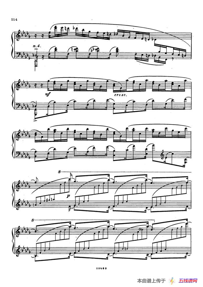 降b小调第二钢琴奏鸣曲（Op.36  No.2）