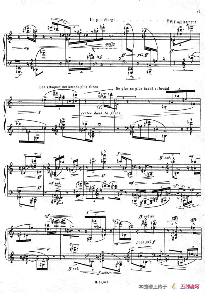 布莱兹第二钢琴奏鸣曲（Ⅳ）