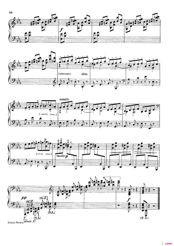Die Jongleurin Op.52 No.4（女丑角）