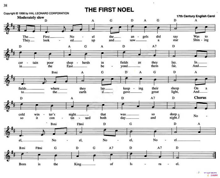 THE FIRST NOEL