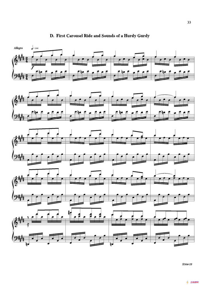Piano Sonata No.8（第八钢琴奏鸣曲）（2）
