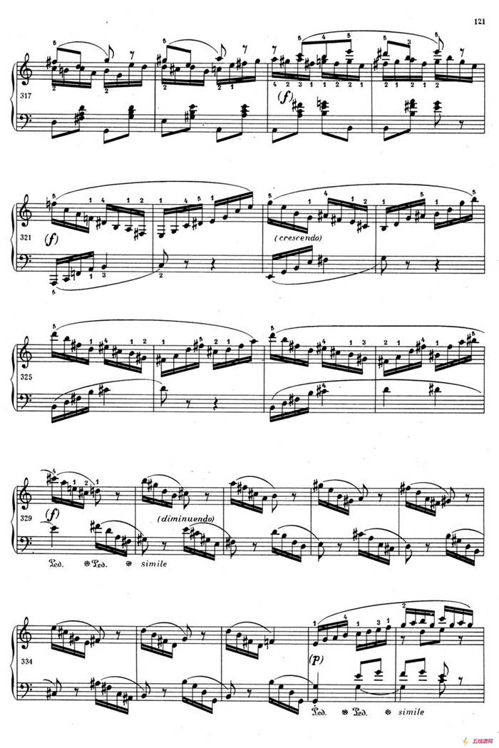 RONDEAU Op.73 （C大调双钢琴回旋曲·独奏版）