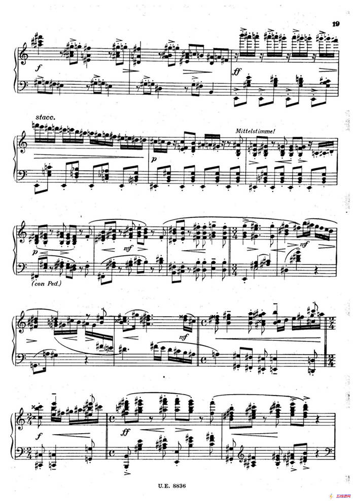 克热内克-第二钢琴奏鸣曲（Piano Sonata No.2 Op.59）