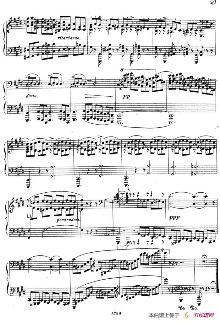 3首音乐会练习曲（Three Concert Etudes Op.24）（Ⅱ）