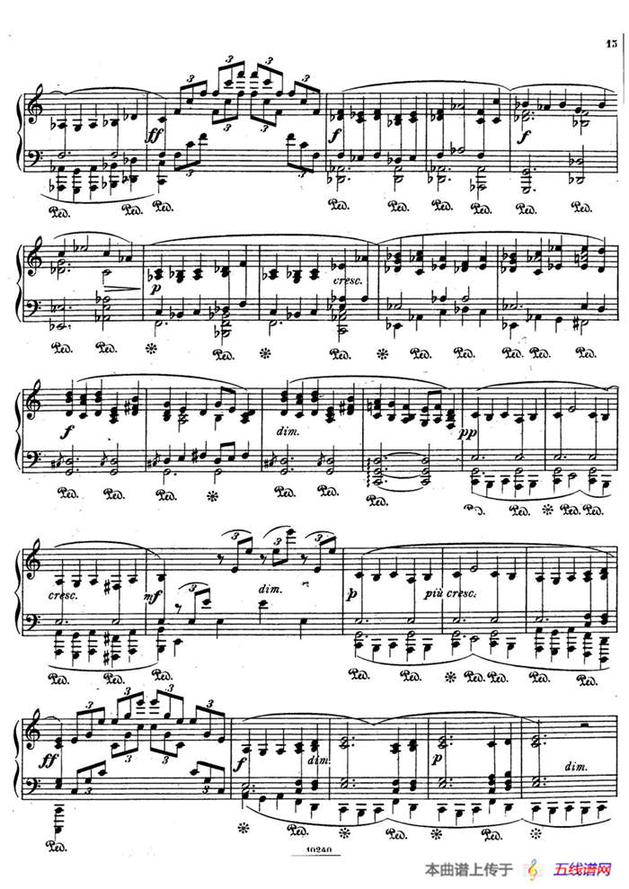 Etudes Rythmiques Op.149（节奏练习曲集）（4）