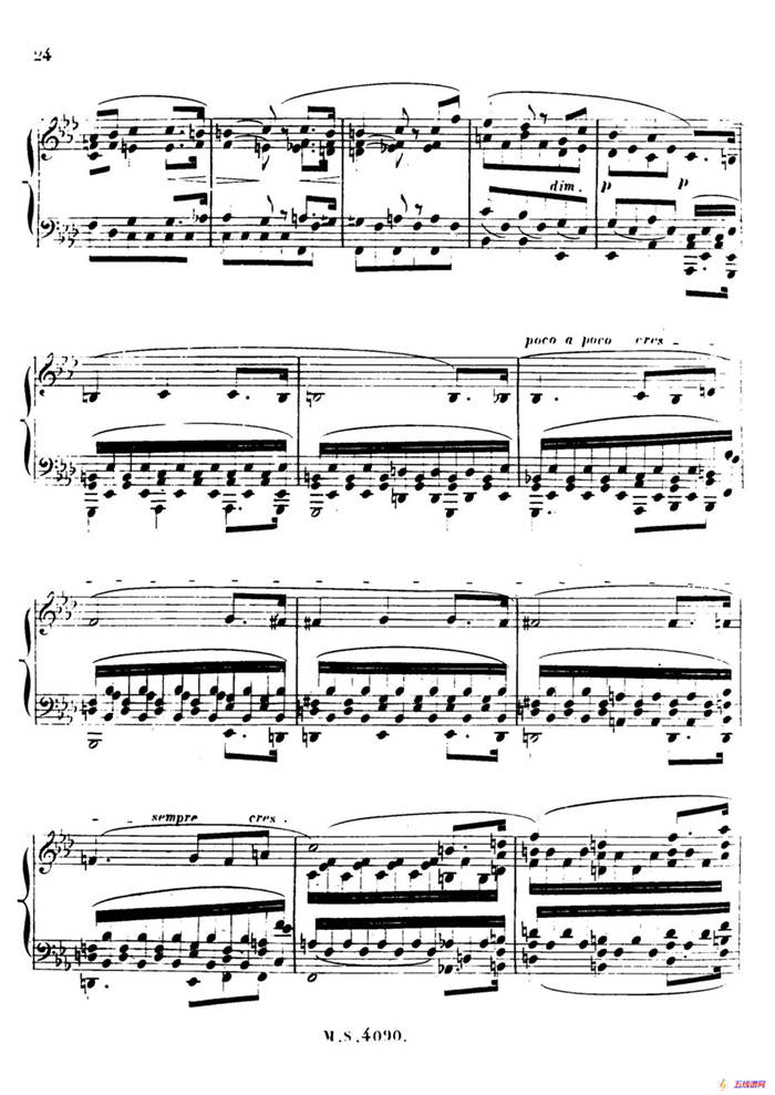 c小调钢琴奏鸣曲 （Piano Sonata in c Minor Op.56）