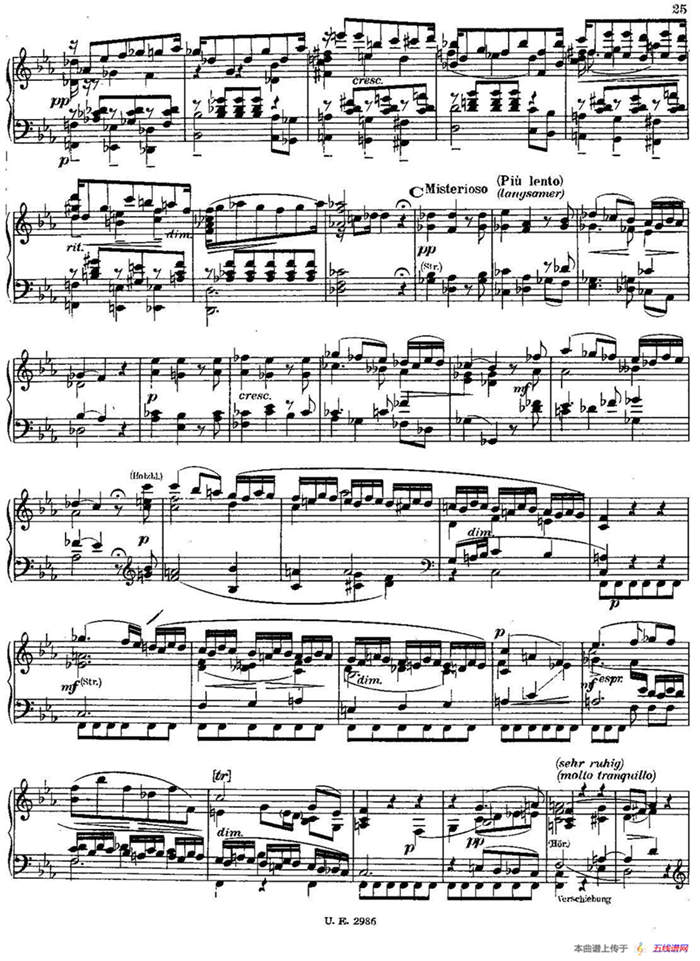 Symphony No.3 in d Minor - Solo Piano（d小调第三交响曲·钢琴独奏版·Ⅱ）
