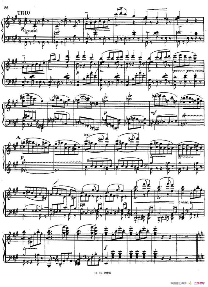 Symphony No.3 in d Minor - Solo Piano（d小调第三交响曲·钢琴独奏版·Ⅲ）