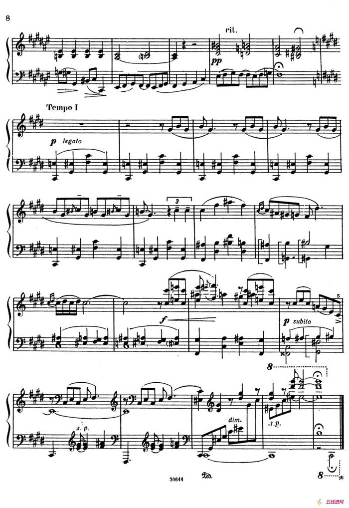 3 Preludes（3首前奏曲）（Ⅱ）