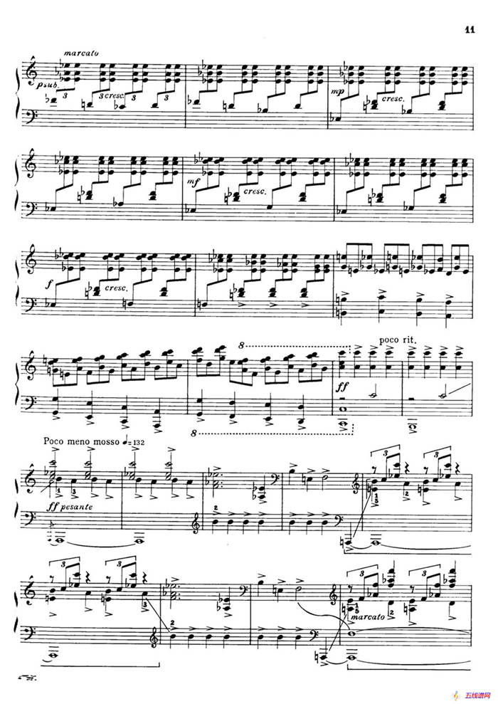 Piano Sonata in E-flat Major Op.95（降E大调钢琴奏鸣曲·Ⅰ）