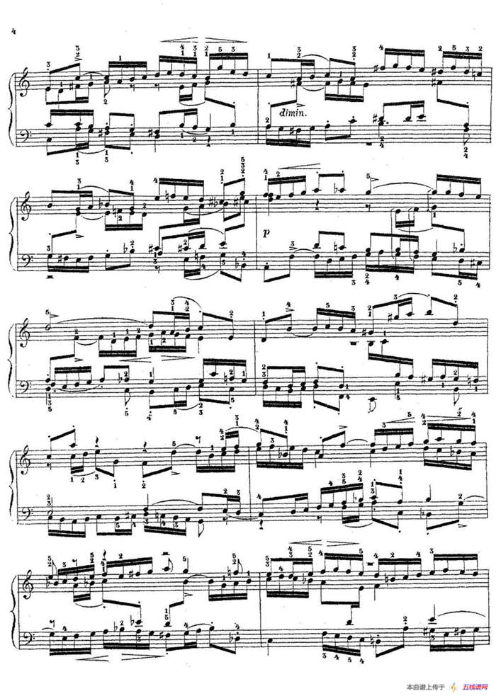 Six Fugues Op.17（6首赋格·Ⅲ）