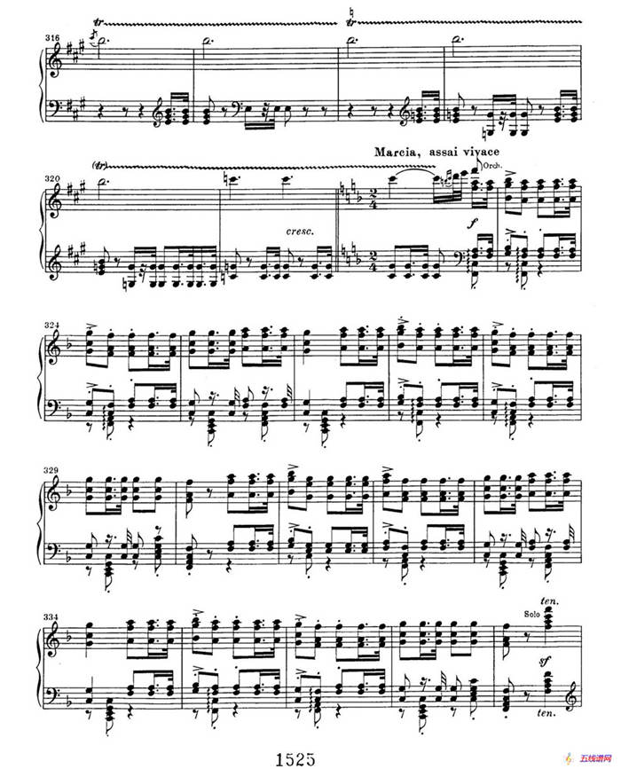 Choral Fantasia in c Minor Op.80（c小调合唱幻想曲·钢琴独奏版）