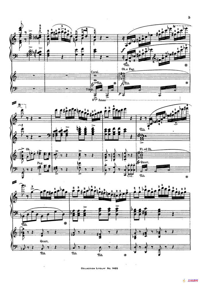 Piano Concerto No.1 in C Major Op.11,（C大调第一钢琴协奏曲·双钢琴）