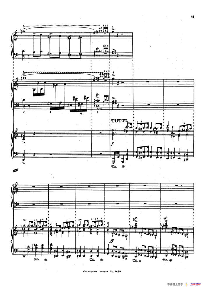 Piano Concerto No.1 in C Major Op.11,（C大调第一钢琴协奏曲·双钢琴）