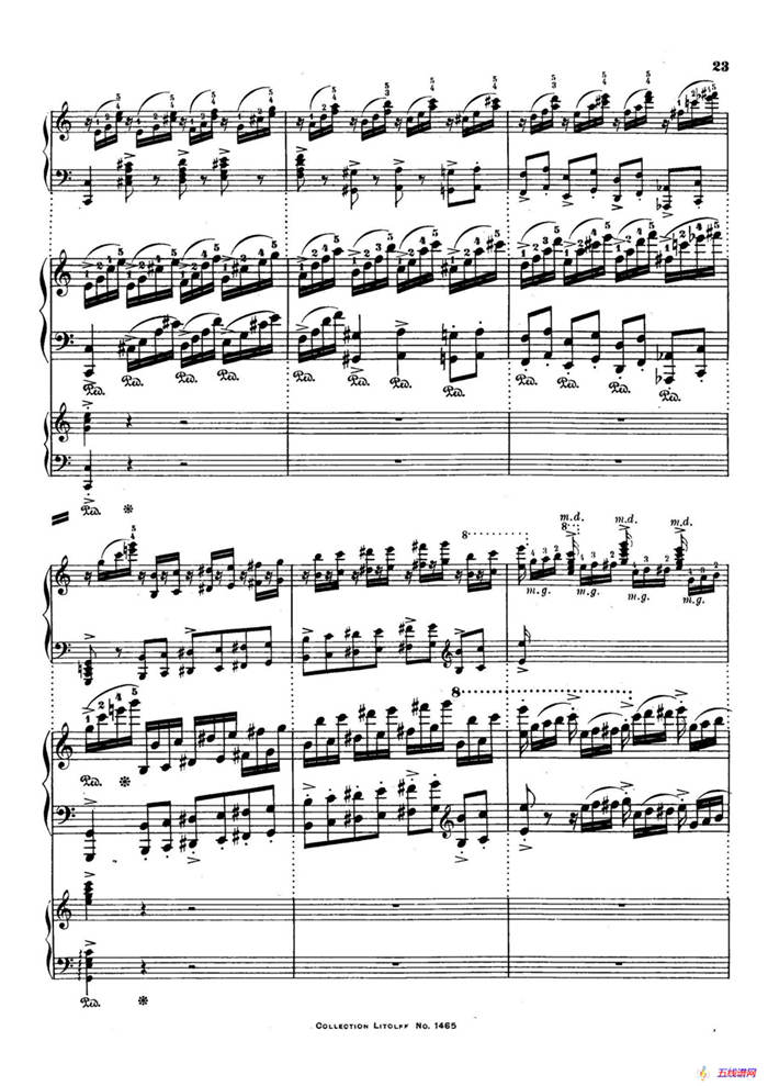 Piano Concerto No.1 in C Major Op.11,（C大调第一钢琴协奏曲·双钢琴）