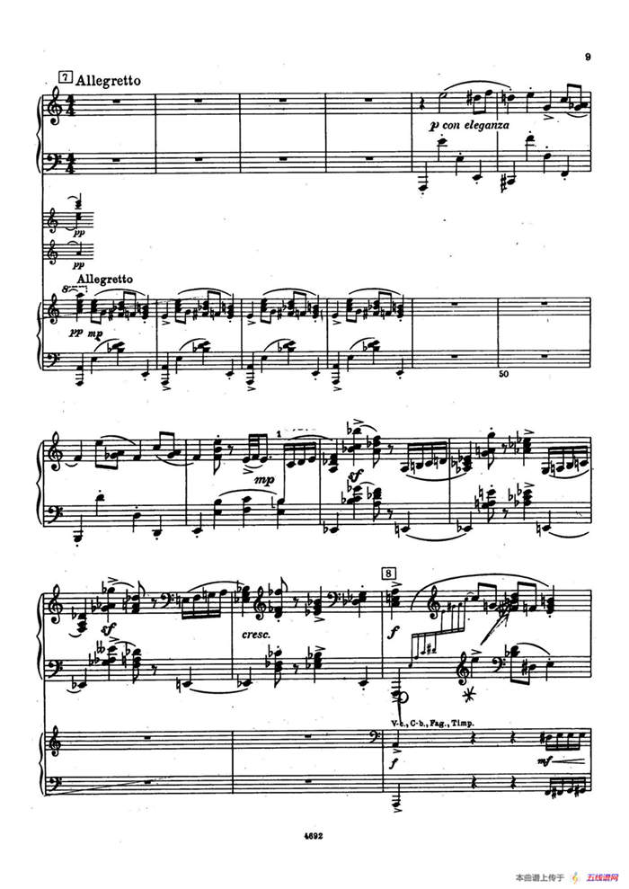 Piano Concerto No.2 in g Minor Op.16（g小调第二钢琴协奏曲·Ⅰ·双钢琴）