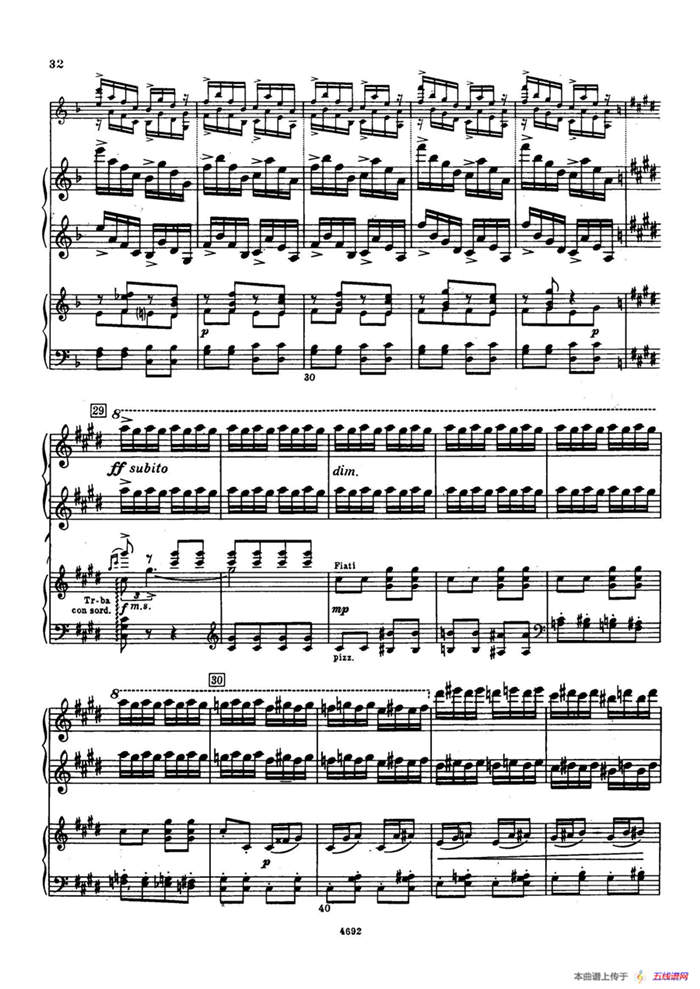 Piano Concerto No.2 in g Minor Op.16（g小调第二钢琴协奏曲·Ⅱ·双钢琴）