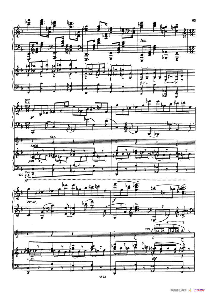 Piano Concerto No.2 in g Minor Op.16（g小调第二钢琴协奏曲·Ⅲ·双钢琴）