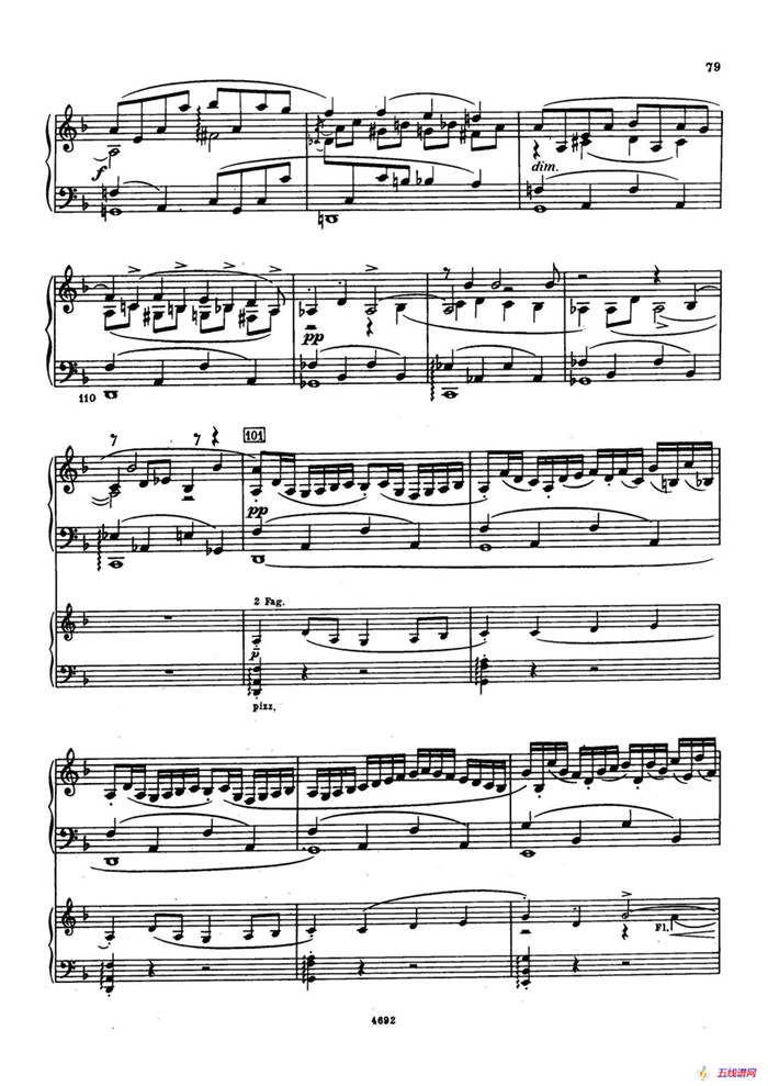 Piano Concerto No.2 in g Minor Op.16（g小调第二钢琴协奏曲·Ⅳ·双钢琴）