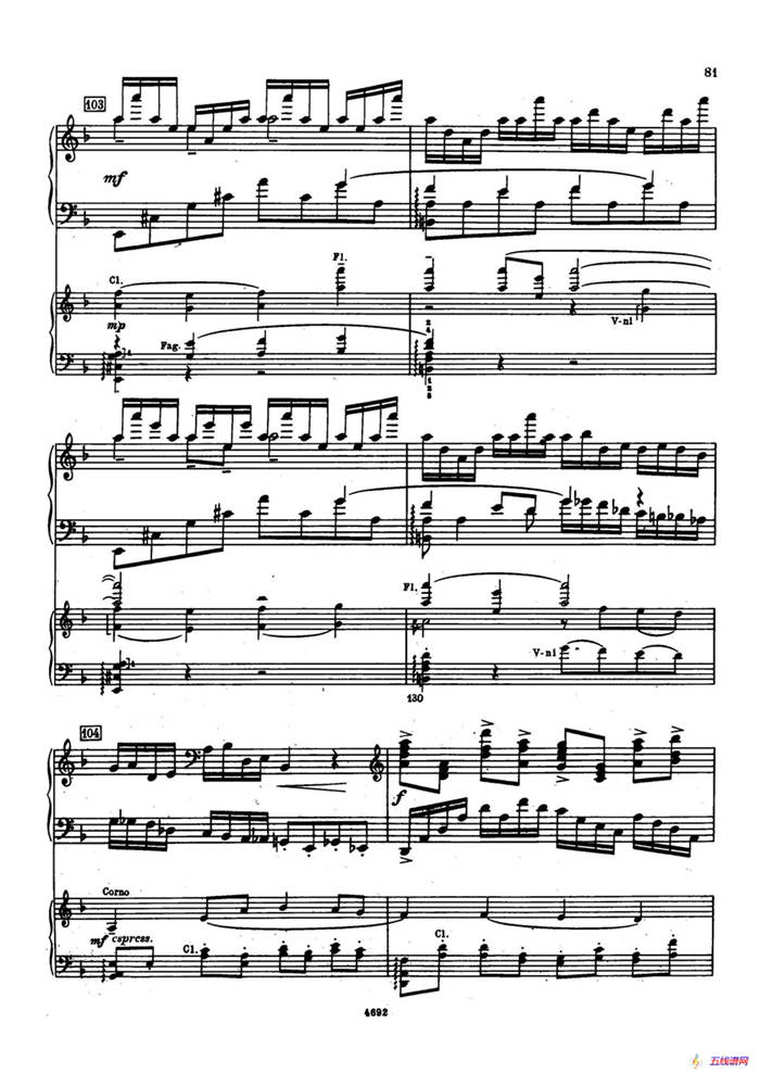 Piano Concerto No.2 in g Minor Op.16（g小调第二钢琴协奏曲·Ⅳ·双钢琴）