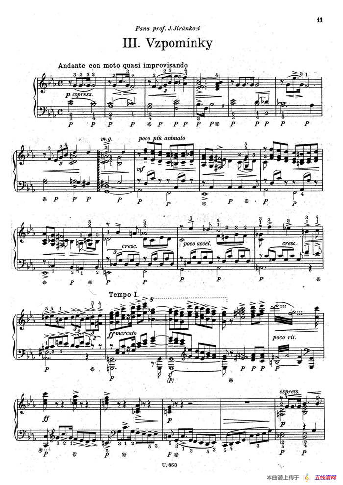 Six Piano Pieces Op.7（6首钢琴小品·Ⅲ）