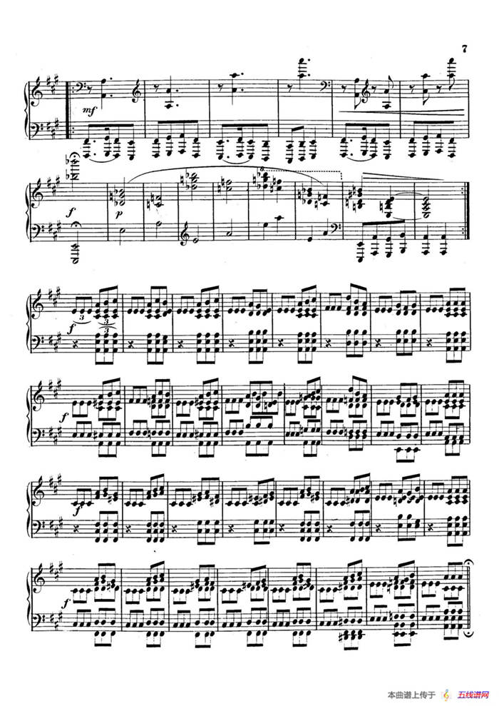 Variations on Yankee Doodle from Miscellenies Op.93（扬基嘟得主题变奏曲）