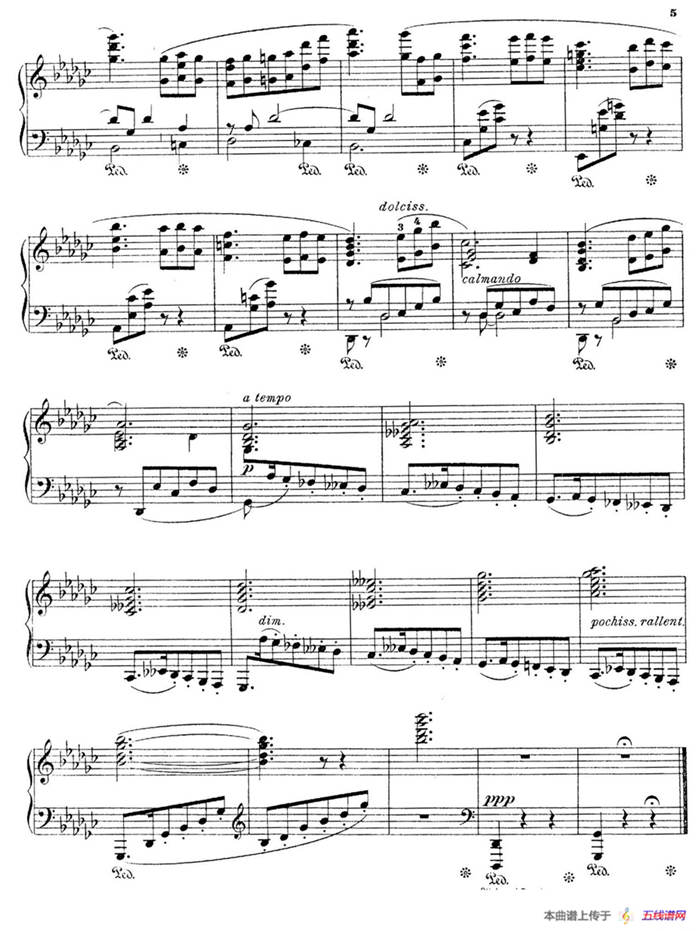 Six Pieces Op.83（6首小品·3）