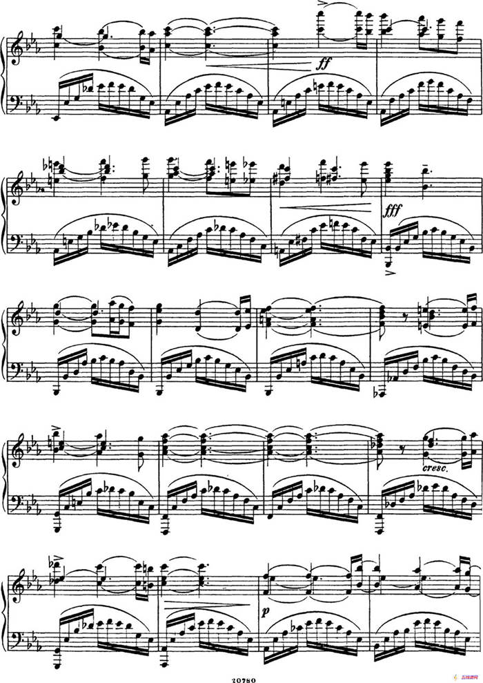 Quatre Etudes Op.41  Op.1（4首练习曲·1）