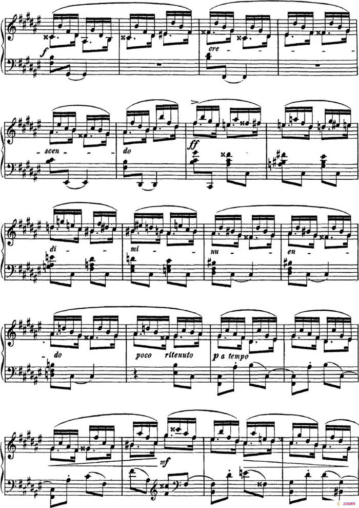 Quatre Etudes Op.41 Op.2（4首练习曲·2）
