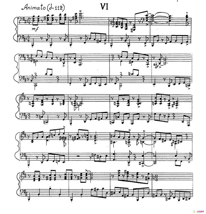 24 Preludes Op.53（24首前奏曲· Ⅵ）